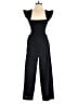 LOFT Beach 100% Cotton Solid Black Jumpsuit Size XS - photo 1