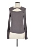 Allison Joy Gray Long Sleeve T-Shirt Size M - photo 1