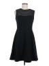 Shoshanna Solid Black Cocktail Dress Size 6 - photo 1