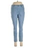 Uniqlo Chevron-herringbone Blue Jeans Size L - photo 1
