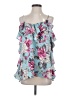 Easel Blue Sleeveless Blouse Size S - photo 1