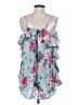 Easel Blue Sleeveless Blouse Size S - photo 2
