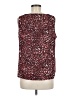 Jennifer Lopez 100% Polyester Burgundy Tank Top Size M - photo 2