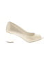 Anne Klein Metallic Ivory Heels Size 7 - photo 1