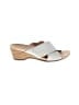Vionic 100% Leather White Wedges Size 7 1/2 - photo 1