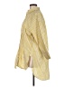 Parfois Stripes Yellow 3/4 Sleeve Button-Down Shirt Size M - photo 5