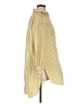 Parfois Stripes Yellow 3/4 Sleeve Button-Down Shirt Size M - photo 4