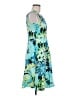 Studio 1 Tropical Blue Cocktail Dress Size 8 Petite - photo 4
