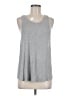 Eberjey Gray Sleeveless T-Shirt Size M - photo 1