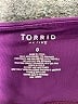 Torrid Color Block Purple Active Pants Size Lg Plus (0) - photo 7