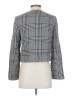 H&M 100% Polyester Houndstooth Gray Blazer Size S - photo 2
