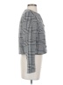 H&M 100% Polyester Houndstooth Gray Blazer Size S - photo 4