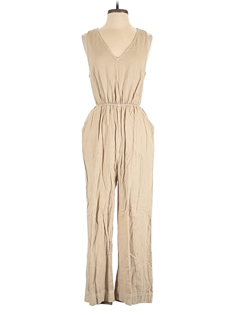 Pre-owned Universal Thread Jumpsuit In Tan