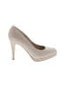 Kelly & Katie Metallic Gold Heels Size 7 1/2 - photo 1