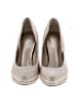 Kelly & Katie Metallic Gold Heels Size 7 1/2 - photo 2