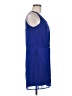 Bar III 100% Polyester Solid Blue Casual Dress Size M - photo 4