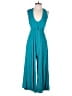 Rolla Coster Solid Teal Jumpsuit Size M - photo 1