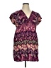 Xhilaration 100% Rayon Purple Kimono Size XL - photo 1