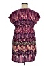 Xhilaration 100% Rayon Purple Kimono Size XL - photo 2