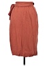 Hem & Thread 100% Rayon Solid Brown Casual Skirt Size M - photo 1