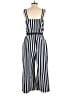 J.Crew 100% Cotton Stripes Blue Jumpsuit Size 6 - photo 2