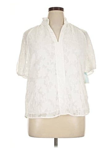 CeCe Short Sleeve Blouse (view 1)