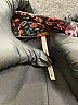 Free People Floral Black Casual Skirt Size M - photo 4