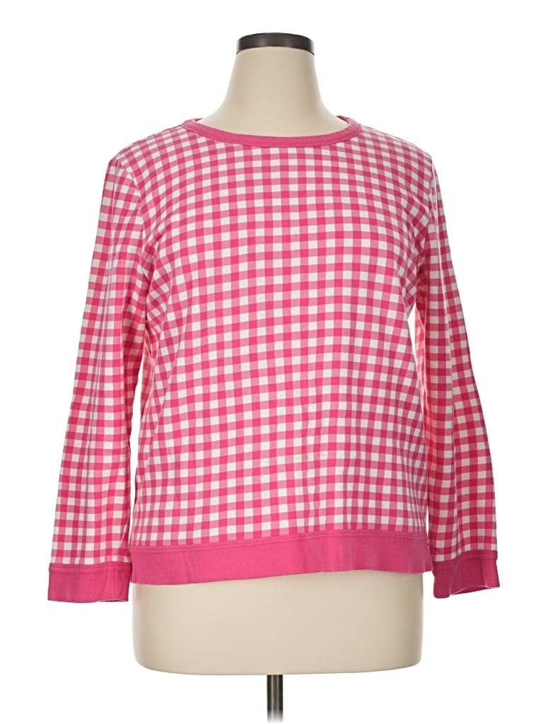 Pre-owned Talbots Pullover Sweater In Pink