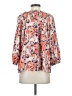 Tucker Orange 3/4 Sleeve Blouse Size S - photo 2