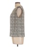 Eva Longoria 100% Polyester Gray Sleeveless Blouse Size L - photo 5