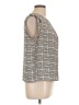 Eva Longoria 100% Polyester Gray Sleeveless Blouse Size L - photo 4