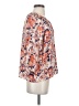 Tucker Orange 3/4 Sleeve Blouse Size S - photo 4