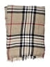 V.Fraas 100% Viscose Plaid Gray Scarf One size - photo 2