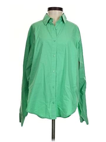 Express Long Sleeve Button-Down Shirt (view 1)