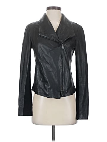 Vince. Leather Jacket (view 1)