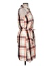Tommy Hilfiger Plaid Orange Tan Casual Dress Size M - photo 4