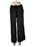 North Style 100% Rayon Polka Dots Black Casual Pants Size S - photo 1