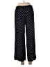 North Style 100% Rayon Polka Dots Black Casual Pants Size S - photo 2