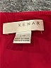 Kenar 100% Polyester Burgundy Sleeveless Blouse Size L - photo 7