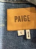 Paige 100% Cotton Blue Denim Jacket Size S - photo 6