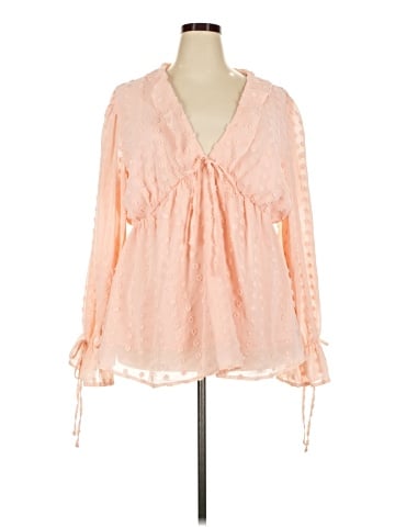 Boohoo Long Sleeve Blouse (view 1)