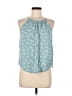 Gap 100% Viscose Teal Sleeveless Blouse Size M - photo 1