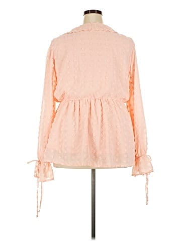 Boohoo Long Sleeve Blouse (view 2)