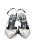 Calvin Klein Metallic Silver Heels Size 10 - photo 2