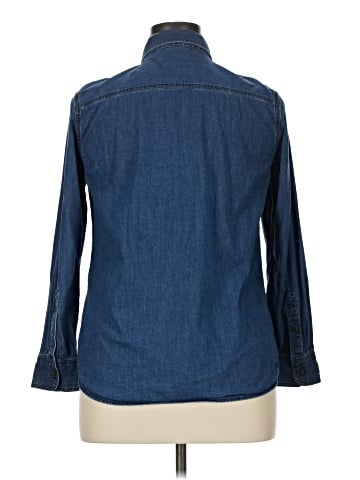 Uniqlo Long Sleeve Button-Down Shirt (view 2)