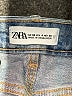 Zara Blue Denim Shorts Size 4 - photo 3