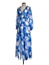 Unbranded 100% Polyester Blue Casual Dress Size S - photo 1