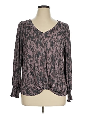 Democracy 3/4 Sleeve Blouse (view 1)