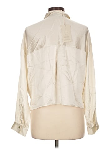 J by Joie Long Sleeve Silk Top (view 2)