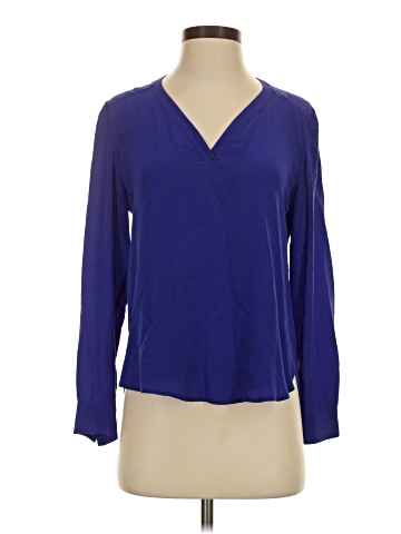 Eileen Fisher Long Sleeve Silk Top (view 1)